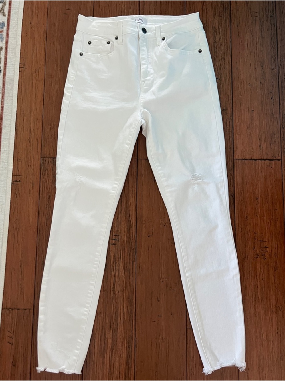 Pistola White Skinny High-Rise Jeans Sz. 28